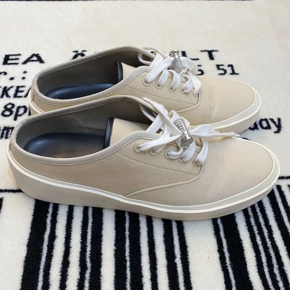 Fear Of God Backless Slip On Shoes Loafers - SAND main image 11